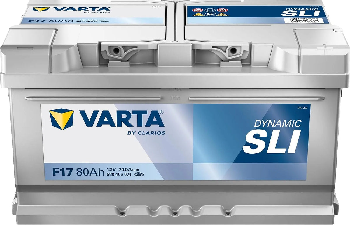 Modèle de voiture Blue Dynamic F17 58380 Varta Batterie, 740 A., tension 12V, 80 Ah