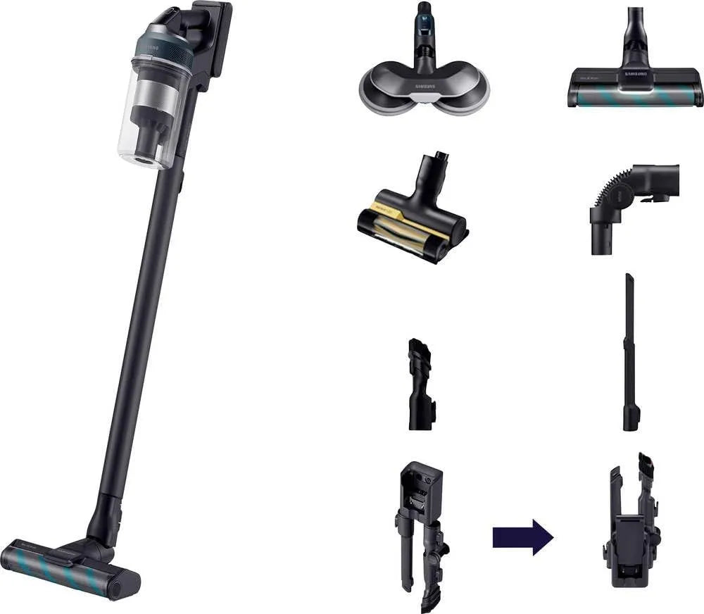 Samsung aspirateur sans fil VS20C852FTB/WA, WA Jet 85, Balai électrique VS20C852FTB, jusqu'à 60 min d'autonomie, puissance 210W