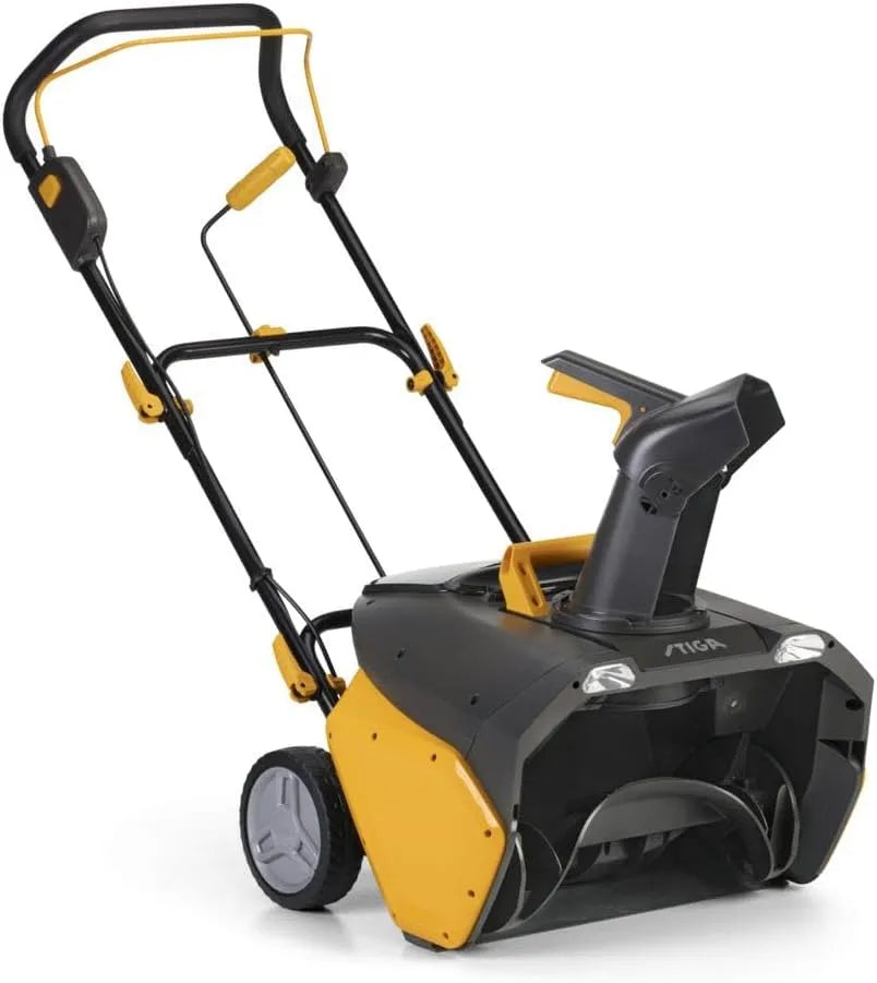 Stiga modèle 7-48V, 1x7.5 Ah Batterie ePower et Chargeur Inclus, système à Double Batterie, Souffleuse à Neige série sans Fil, déflecteur Ajustable