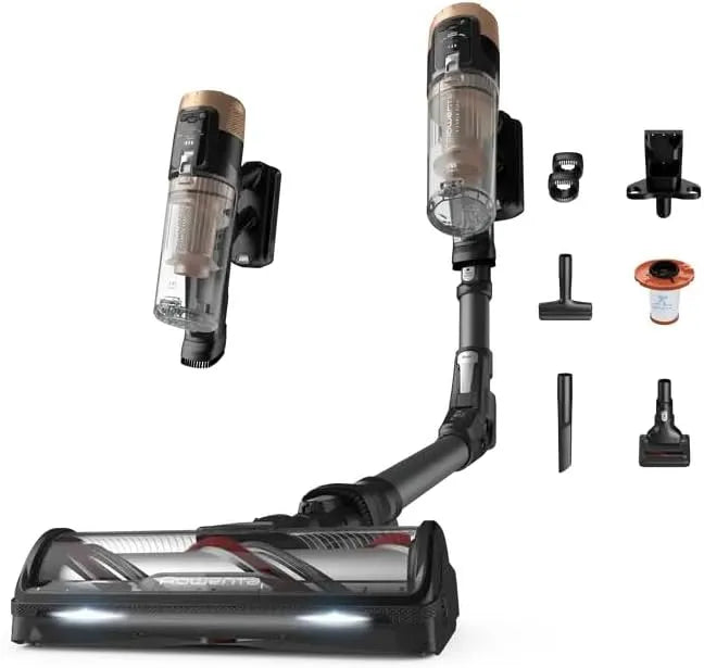 Rowenta aspirateur balai RH9B74WO, X Force Flex 14.80 670 W finition noire Or
