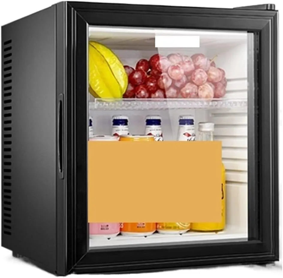 Réfrigérateur, Mini chambre d'hôtel silencieux bureau maison chambre mini bar à glace transparent
