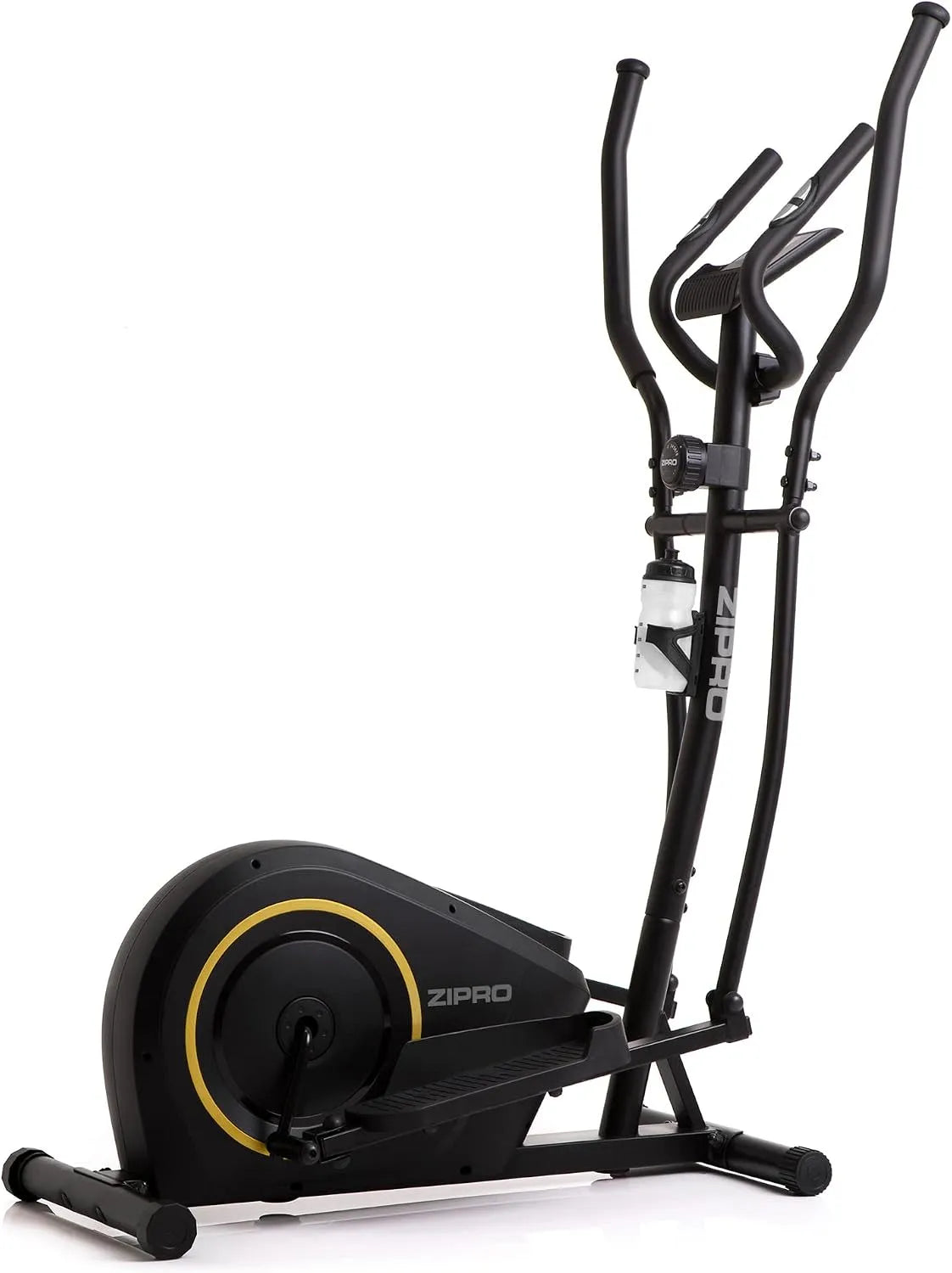 Vélo elliptique, elliptique jusqu'à 120 kg, Zipro Crosstrainer Burn, Appareil de Fitness, 8 Niveaux de résistance, Machines d'exercice