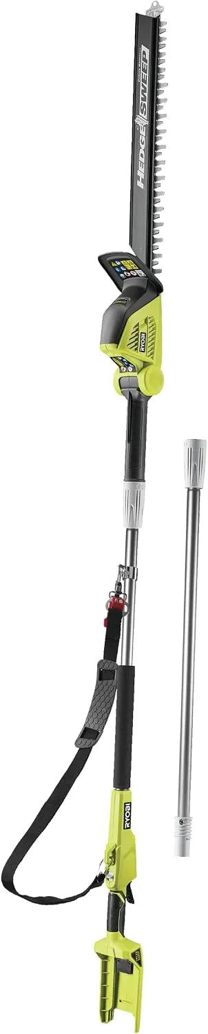 Ryobi modèle, Taille-Haies 36V Max Power 50cm RY36PHT50A-0, tête articulée 4 Positions, Tube Extension 40cm, poids 4,2kg, Coupe 22mm, Ergonomique.