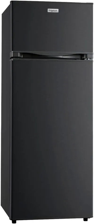 Frigelux réfrigérateur RDP215NE, double porte finition noire 205L