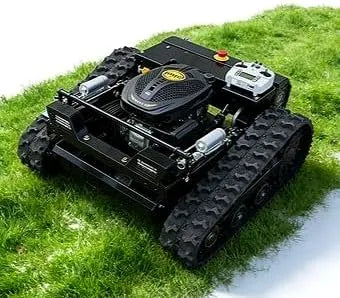 Tondeuse à gazon, tondeuse autopropulsée sur chenilles pour pentes à 60°, largeur de coupe de 54,8 cm, portée de 500 m, Control Crawler