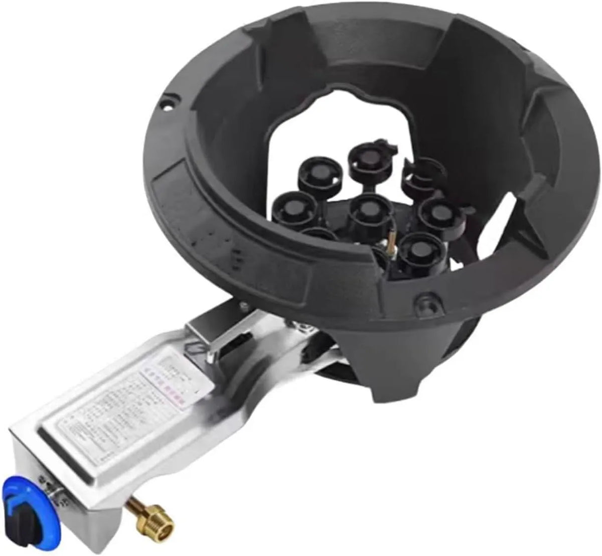 Plaque de cuisson Réchaud à gaz, table de cuisson à haute efficacité, de cuisson en fer robuste, compatible GPL