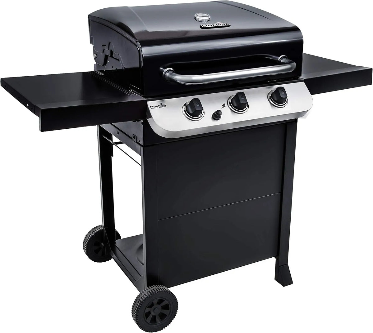 Char-Broil barbecue à gaz 310B, Convective Series, à 3 brûleurs, finition noire.