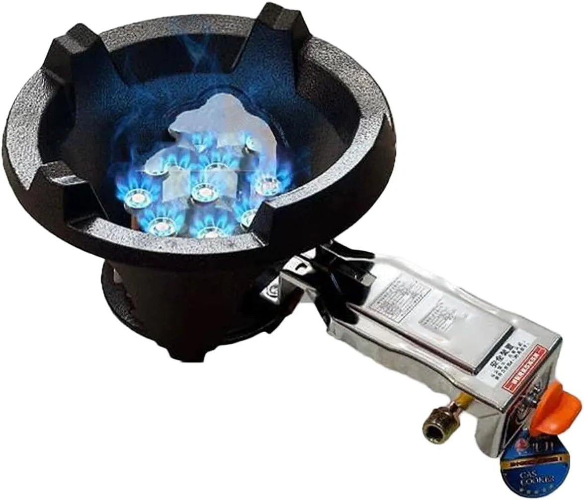 Cuisinière à gaz, 7/10KW, Commerciale Basse Pression, Naturel, Table De Cuisson Portable 9/12 Cavités, LPG,9-cavity, GPL En Option