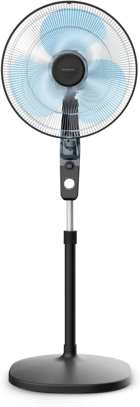 Rowenta ventilateur VU4420F2, 3 niveaux de vitesse, 3 niveaux de vitesse, sur pied, Essential+ anti-moustique, contre les moustiques, Compact