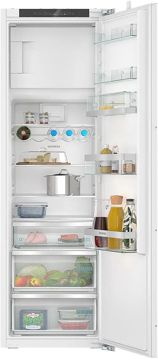 Siemens réfrigérateur KI82LADD0 iQ500, dimensions 177,5 x 56 cm, de 246 l et congélateur de 34 l, HyperFresh pour une fraîcheur plus longue