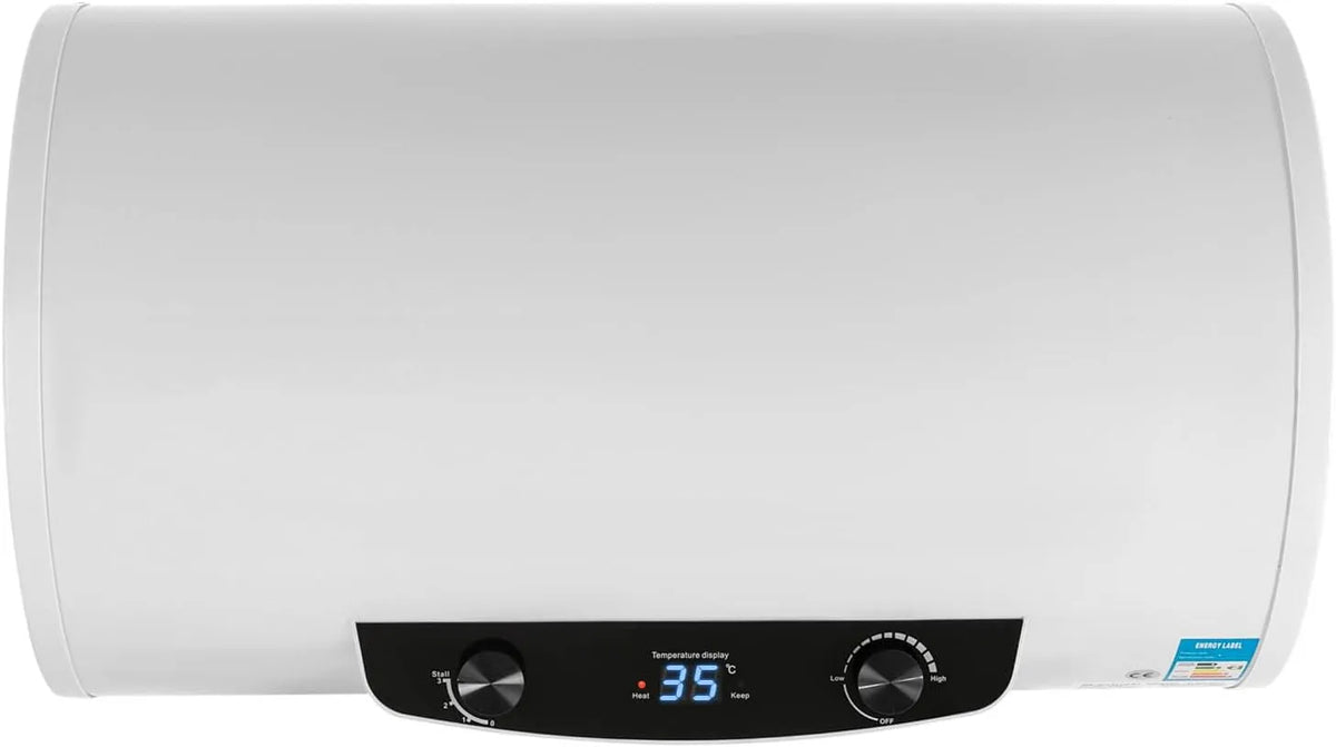 Chauffe-eau électrique, tension 220 V, capacité 70L, horizontal, Fixation murale + douchette