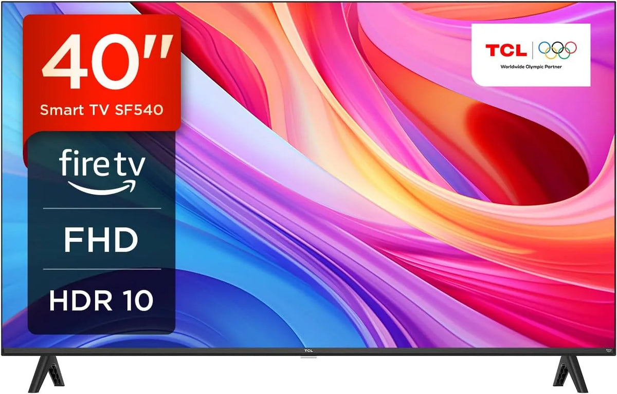 Téléviseur 40SF540 FHD 40 TCL, DTS-HD-Metal Bezel-Less-Dual-Band WiFi 5-avec système Fire OS 7, Intelligent Pouces