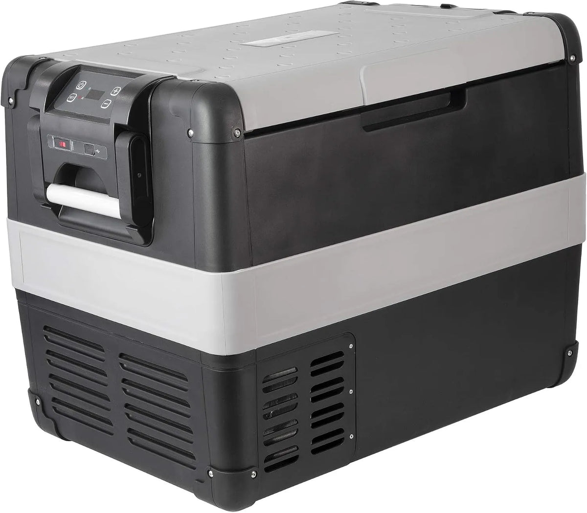 VF55P Vitrifrigo, foncé classe énergétique A++, Frigo-Freezer portable série Vfree de 55 litres couleur finition grise clair