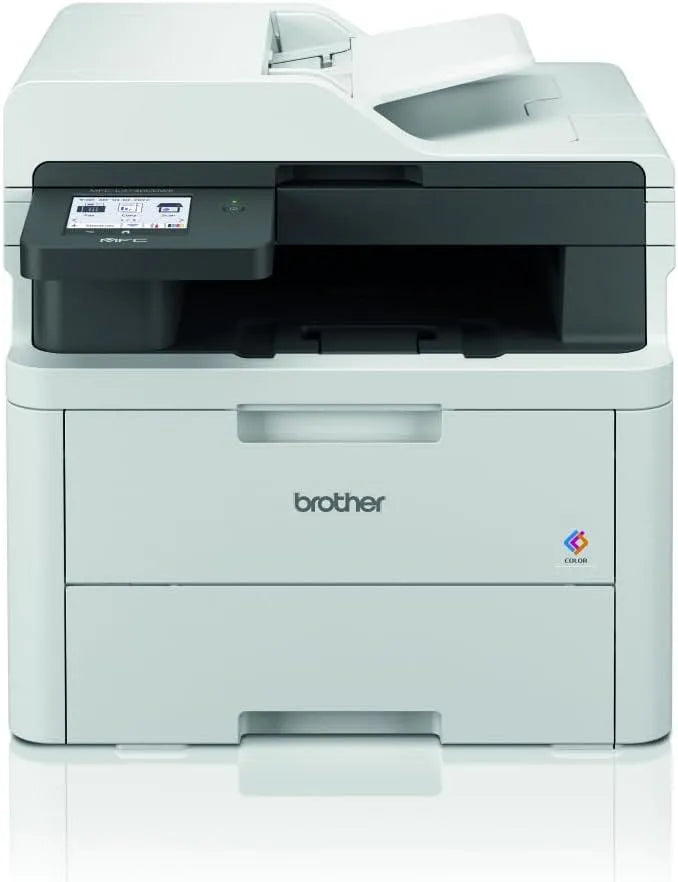 Brother imprimante MFC-L3740CDWE, Laser Couleur Multifonction 4 en 1, Impression, 18 ppm, Copie, Scan, Fax, WiFi, Eligible au Forfait d'encre EcoPro