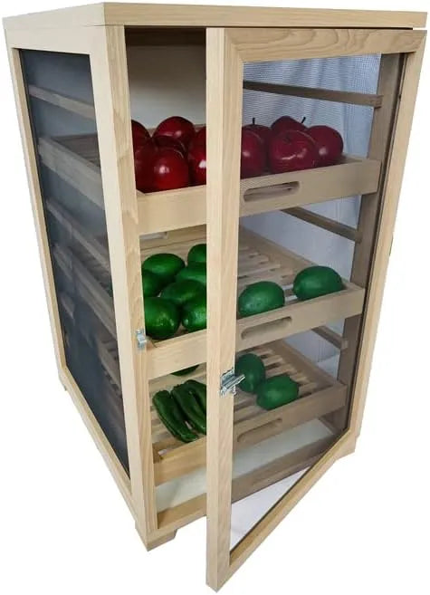 6 tiroirs bois inclus Garde manger, légumier fruitier moyen