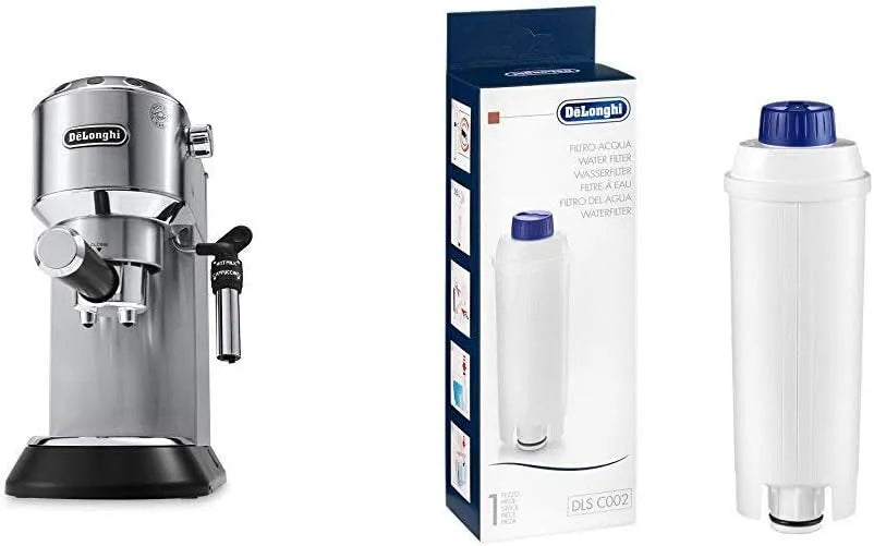 Delonghi machine expresso EC685.M DLSC002, puissance 1300 W, capacité 1 Liter, Dedica Style, Métallique + Filtre à eau