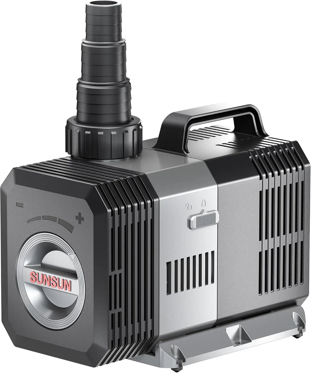 Pompe CTP-16000 SunSun, refoulement max. 7,5 m, puissance 140 W, de Bassin SuperECO, débit max. 16000 l/h, dimensions 208 x 138 x 158 mm