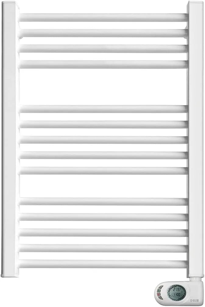 Sèche-serviettes NOOR 500 HJM Radiateur, basse consommation, programmation 24/7, turbo 2 heures, puissance 500 W, finition blanche