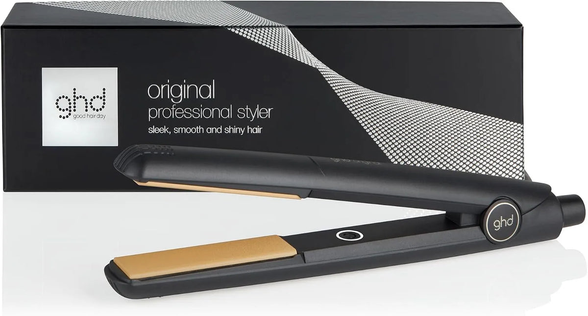 Ghd, Fer à lisser professionnel, doux et brillants, Lisseur boucleur, Idéal pour tous types de cheveux, Lisseur cheveux original, Cheveux lisses