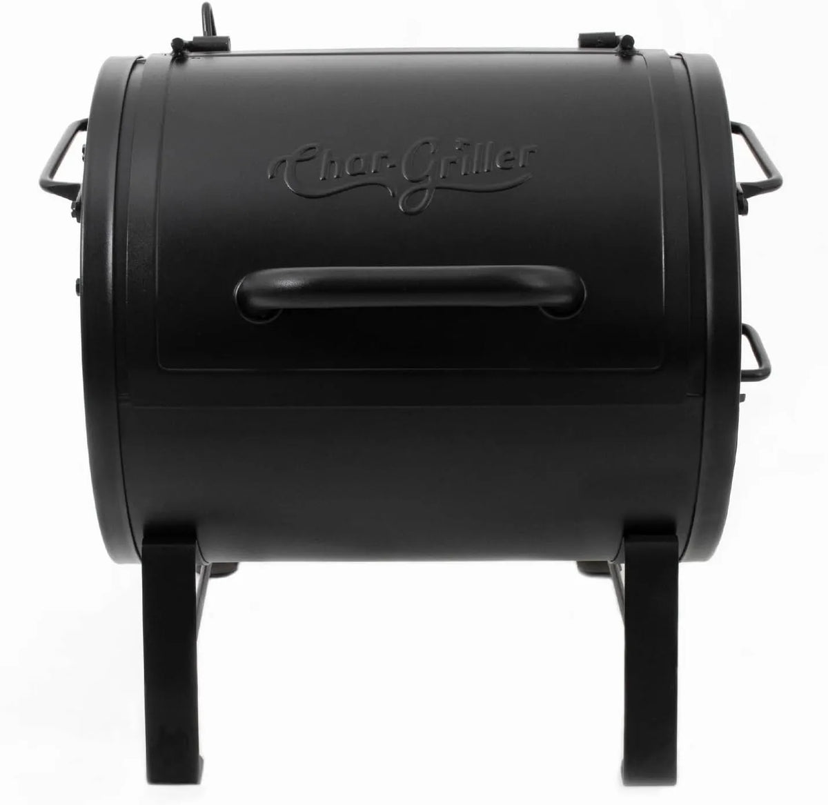 Barbecue E82424 Char-Griller, à charbon au format au format portable pour fumoir latéral finition noire