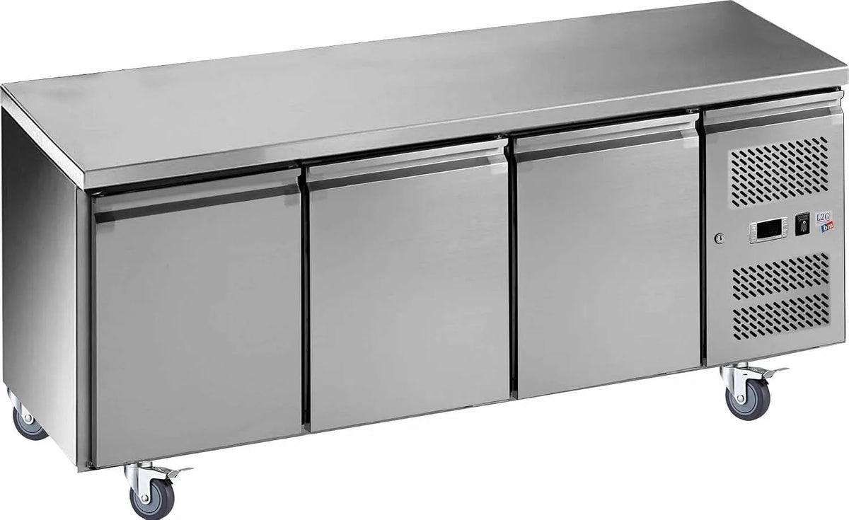 Modèle R290 INOX CENTRALE -2 DESSERTE REFRIGEREE, +8°C GAZ R290