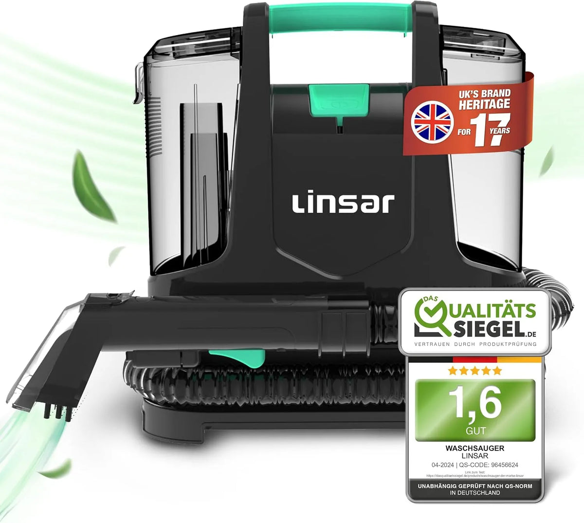 Aspirateur, nettoyage et aspiration, Appareil de nettoyage pour tissus d'ameublement, Pulvérisation, Nettoyant pour siège auto