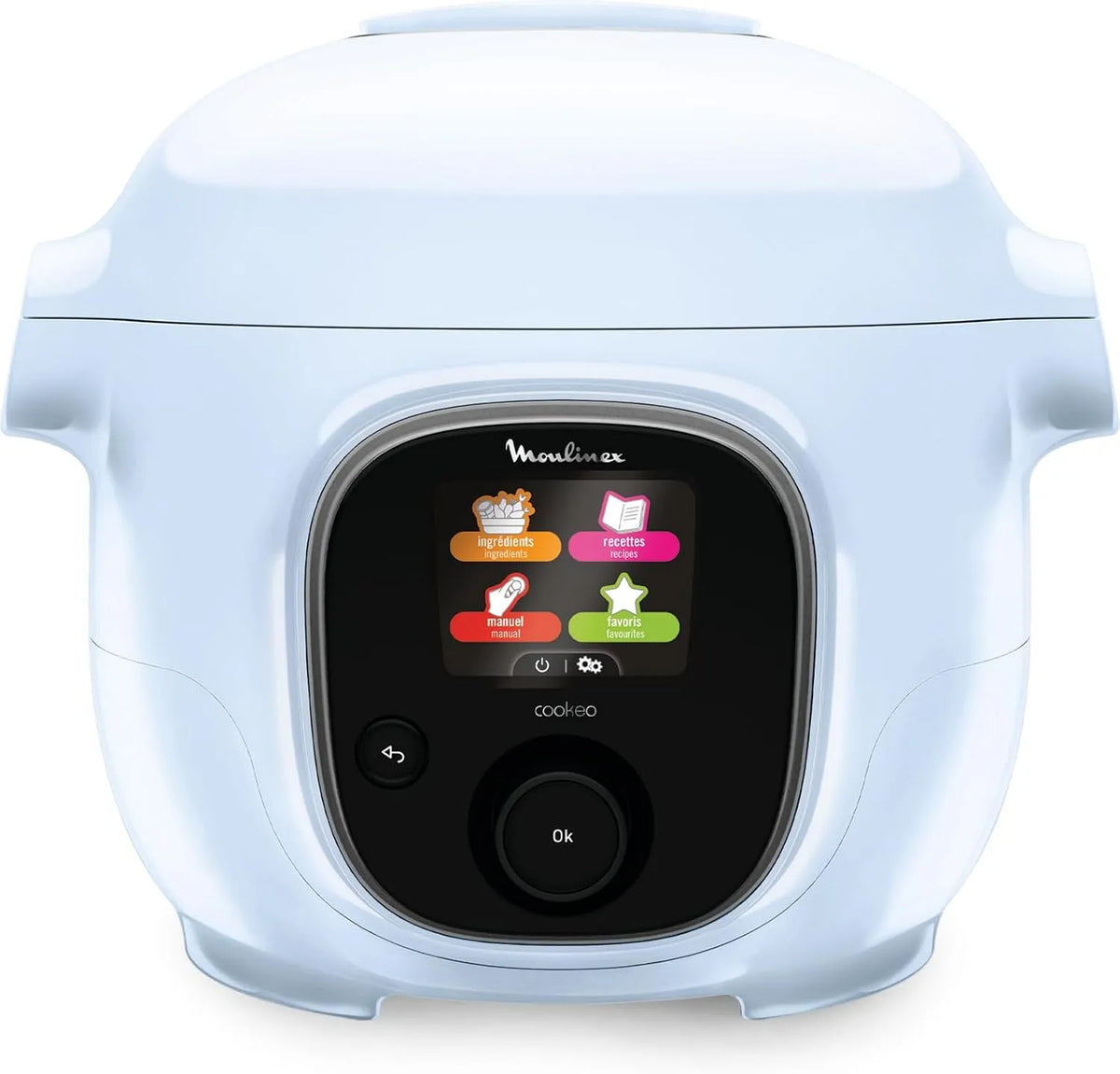 Moulinex modèle, capacité 3 L CE880410, 150 recettes intégrées, 2 personnes, Cuisson sans surveillance, Guide pas à pas, Compact, Application