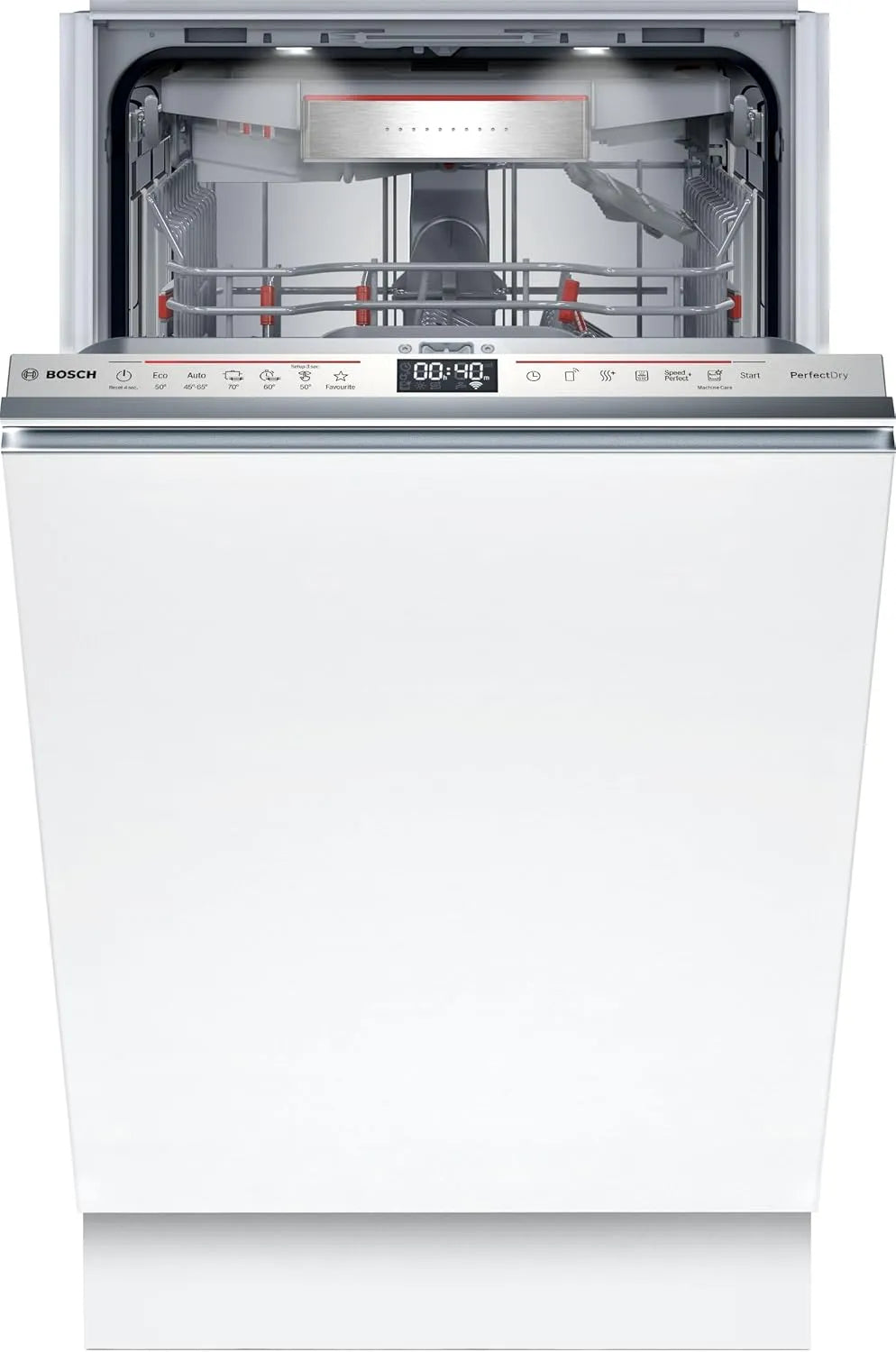 Bosch lave-vaisselle SPV6YMX08F, Encastrable, Série 6, 45 cm