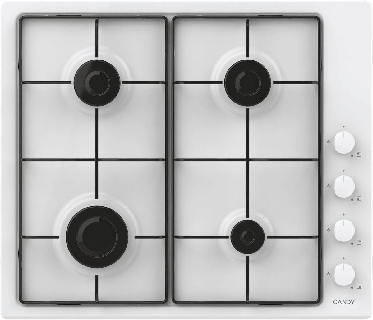 Candy plaque de cuisson CHW640WLW, gaz