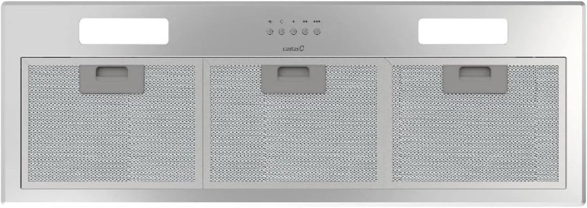 Hotte aspirante BT2 Cata, GT PLUS 75 X, Moteur Extra silencieux Éclairage Bande LED Système d'installation facile Largeur 45 cm finition noire