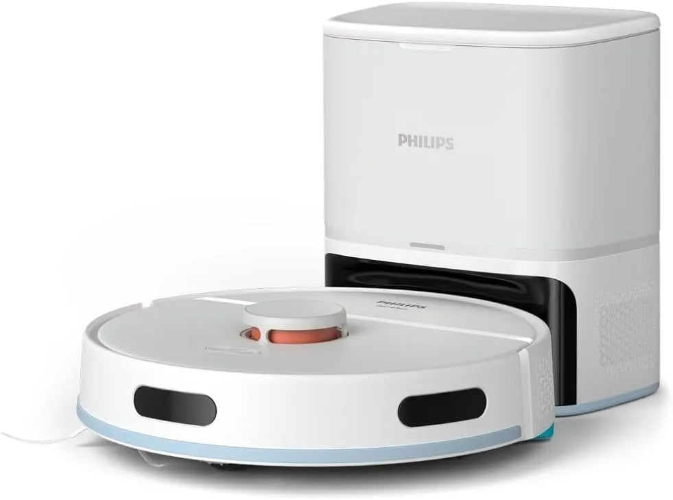 Philips aspirateur 6000, autonomie de 130 Minutes, Navigation Laser, commandé par Application, Puissance d'aspiration Pa, Moquette