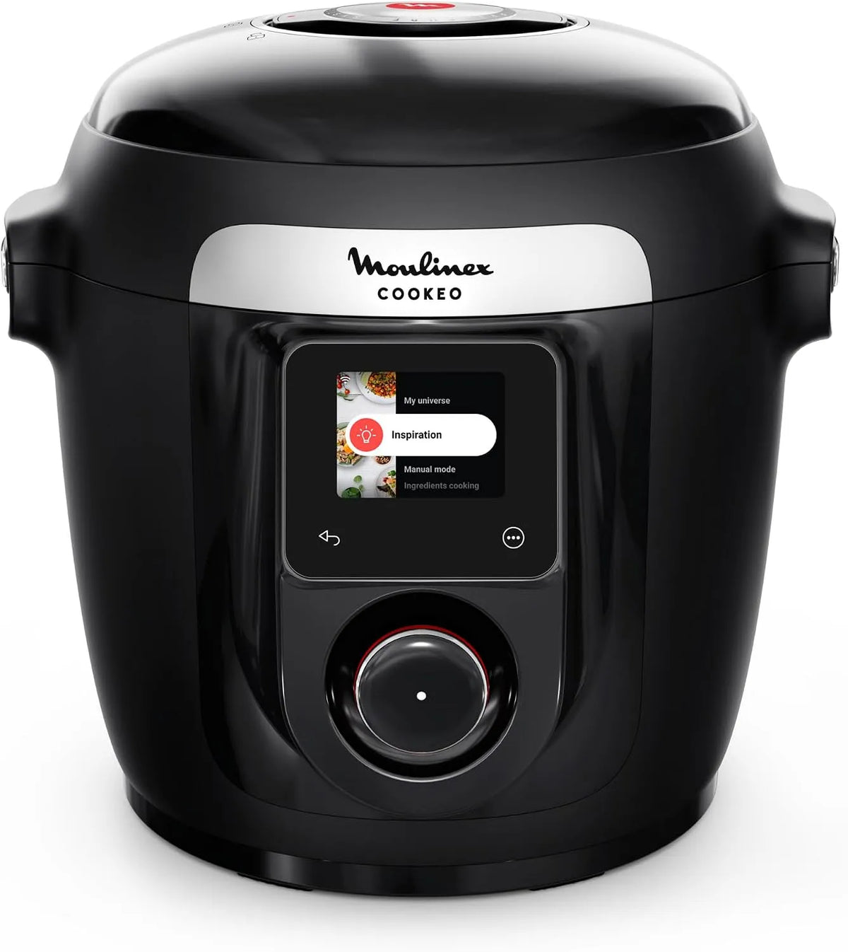 Moulinex modèle, Cookeo Wi-Fi 10-en-1, Multicuiseur 10modes CE96G810, de cuisson, Etapes détaillées, finition noire
