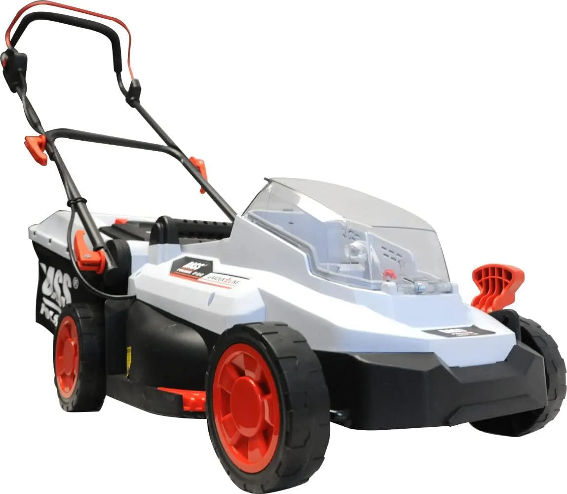 Tondeuse à gazon BASS POLSKA, sans Batterie 24V Largeur de Coupe 350 mm, sans Fil 30L