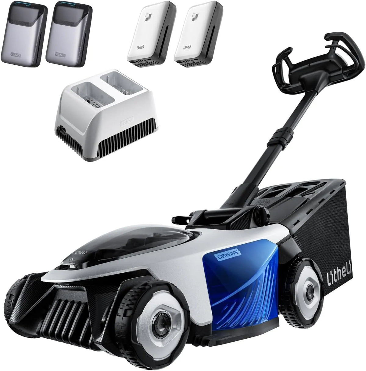 Tondeuse à gazon Litheli Easysurge, sans Fil