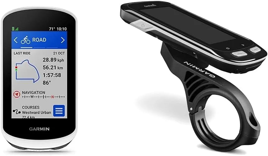 Vélo VO2 1000 Garmin Ordinateur de, Fonctions, Records personnels, Edge Explore 2, 3 Pouces, GPS intuitif, finition blanche