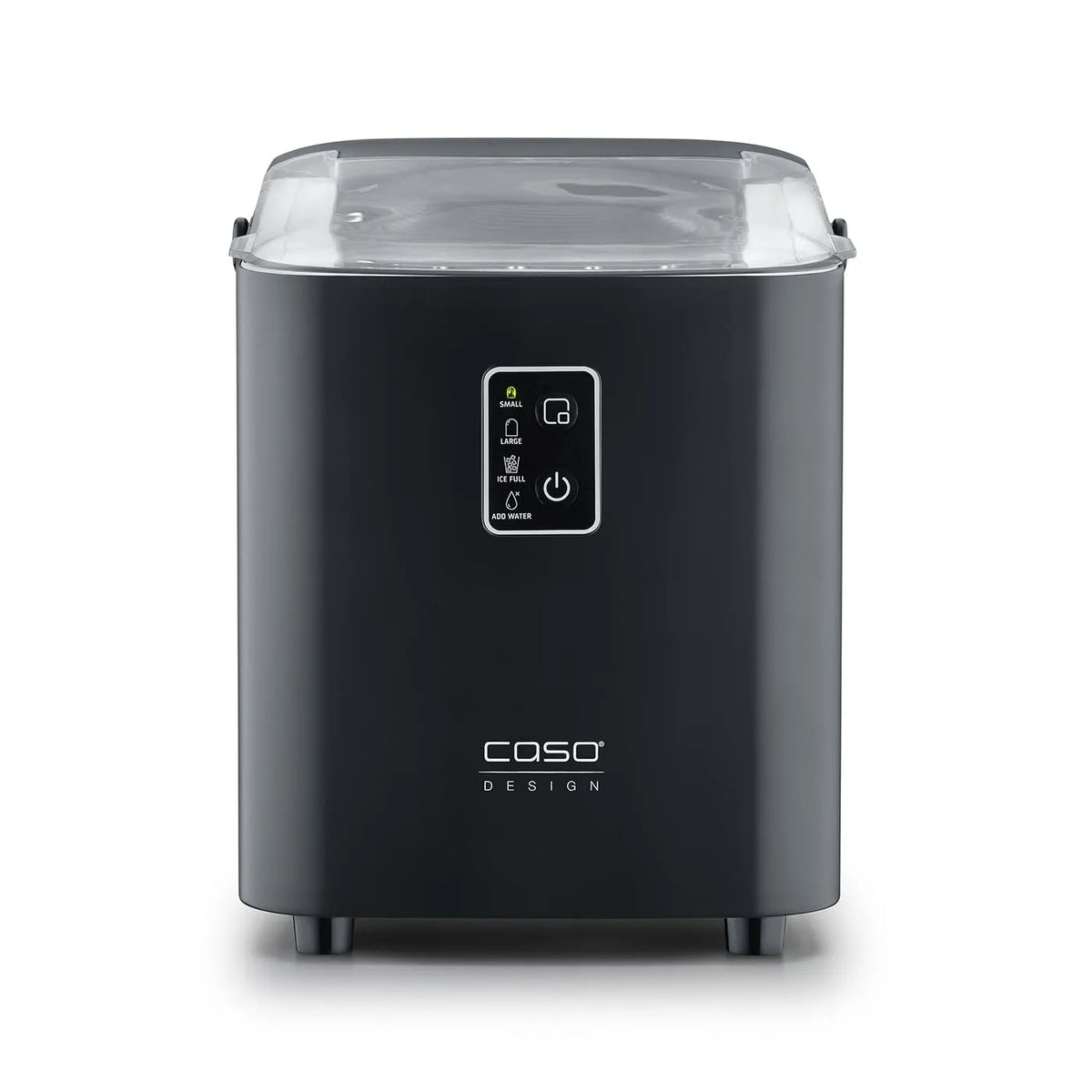 Caso machine à glaçons, réservoir d'eau de 1 L, poids 12 kg de glace en 24 heures, glace en seulement 6 minutes, 2 tailles