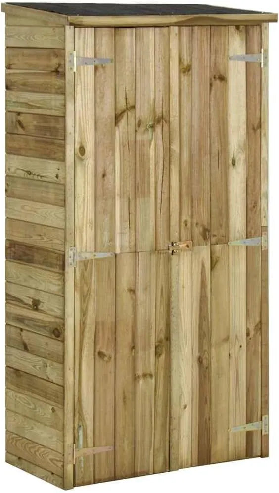 Abri à outils vidaXL, Remise à Outils Armoire de Jardin Bois de Pin