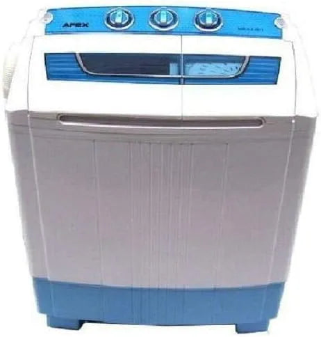 Lave-linge D+L GmbH Mini, poids 5,2 kg + Essoreuse, Avec Pompe, Mobile, 2 En 1, Chambre d'Essorage, Camping, Chargement Par Le Haut, De Voyage, AWZ
