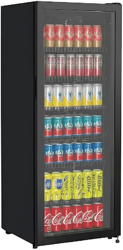 Réfrigérateur GSC4240B METRO Professional, capacité 237 L, à Boissons, Verre, avec Serrure, finition noire, dimensions 54 x 54.5 x 139.5 cm, Métal
