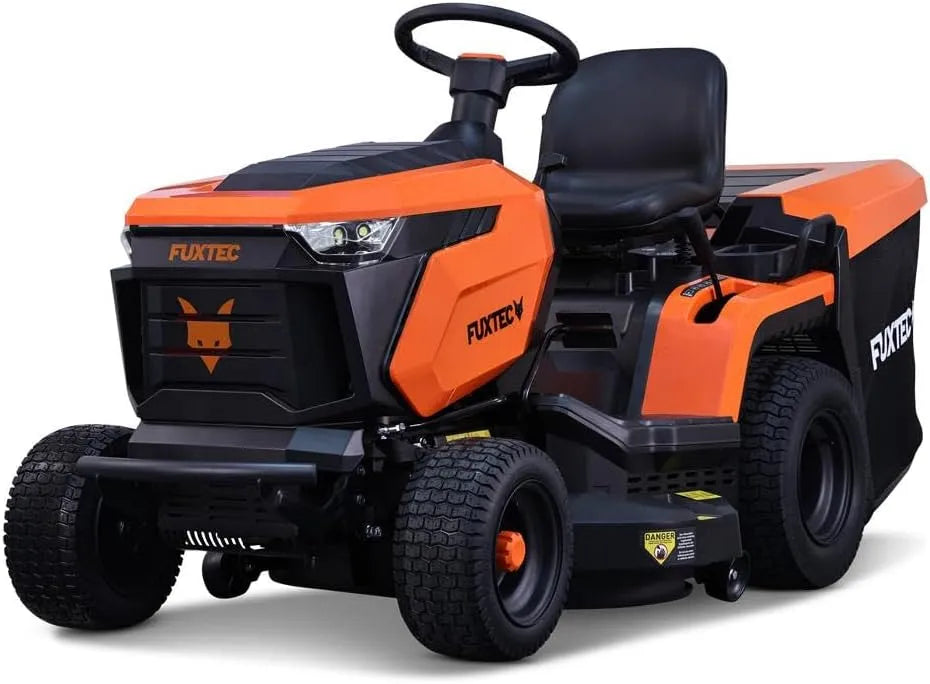 Fuxtec tondeuse FX-RMT84M KW 432, Moteur 8,8 cm³, autoportée à Essence avec Largeur de Coupe 83 cm, bac 280 L, puissance 8,8 KW, 432 cm