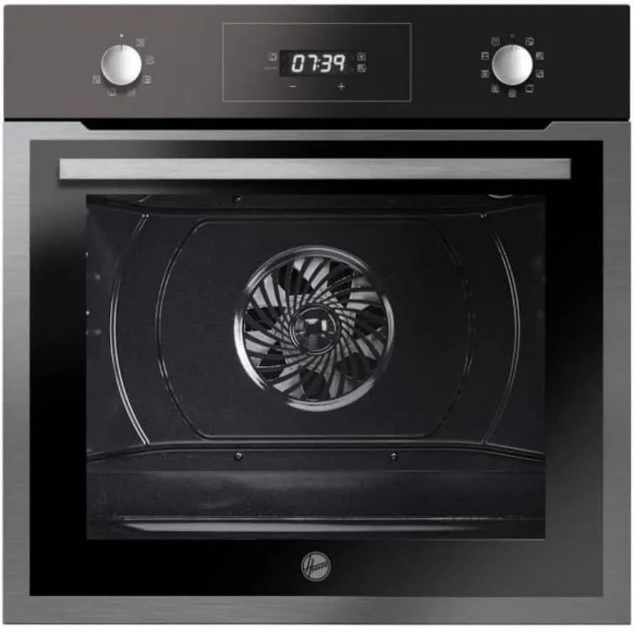 Hoover four HOZ5870IN/1, largeur 60 cm, 7 Programmes de cuisson, Chaleur pulsée, Multifonction, finition noire, capacité 70 L, 1, encastrable