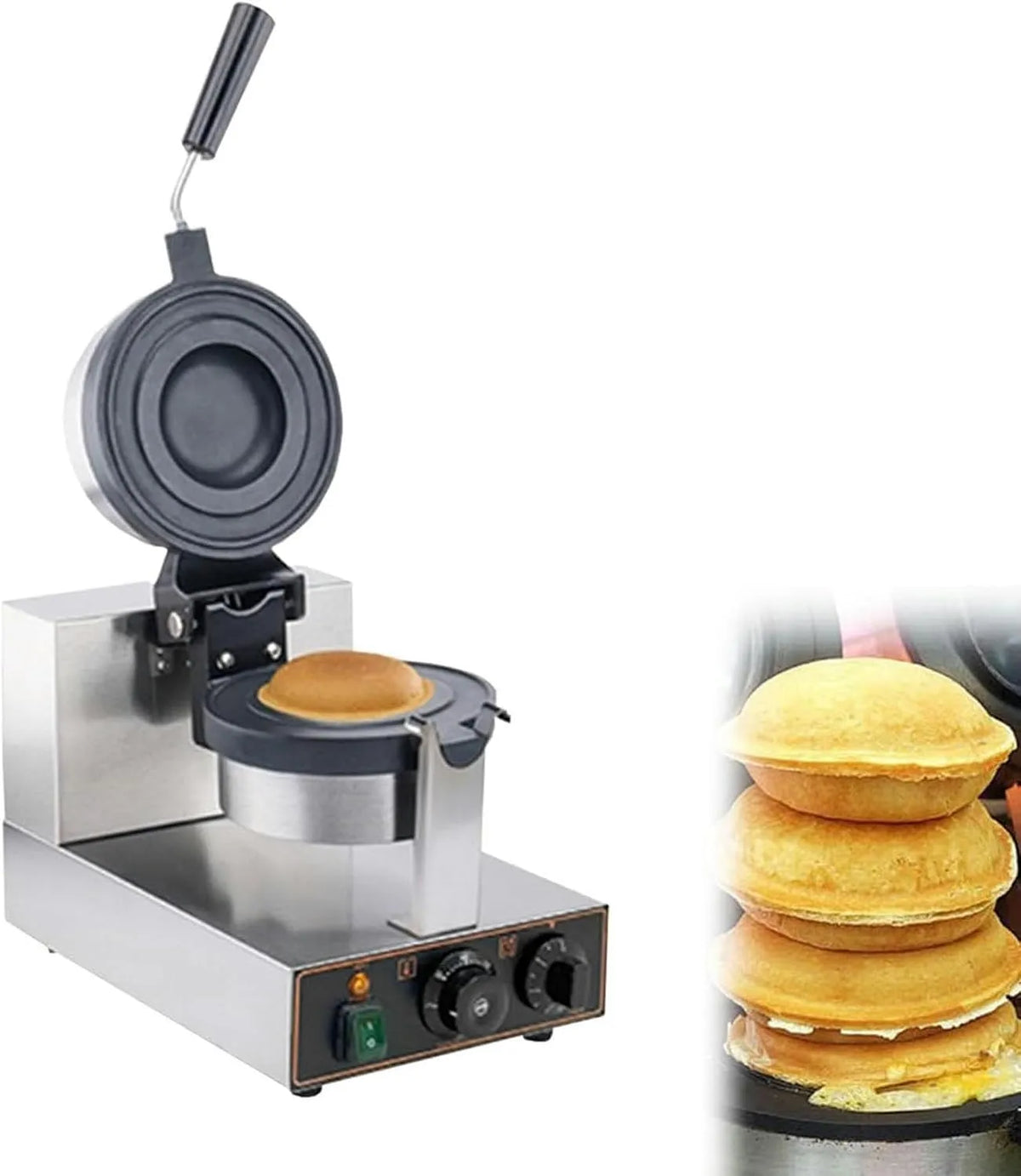 Pour Hamburgers Appareil Électrique, Gaufriers, Sandwichs Et Gaufres Aux Œufs, Plaques Antiadhésives, pour Boulangeries Et Restaurants.