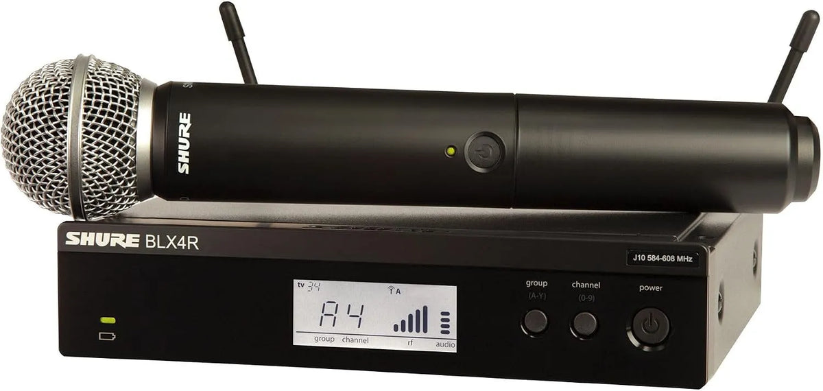 Modèle BLX24R BLX24R BLX24R/SM58, Shure BLX24R, SM58 Microphone de scène, 662-686 MHz, Microphones, Direct, sans Fil, Batterie, Pile