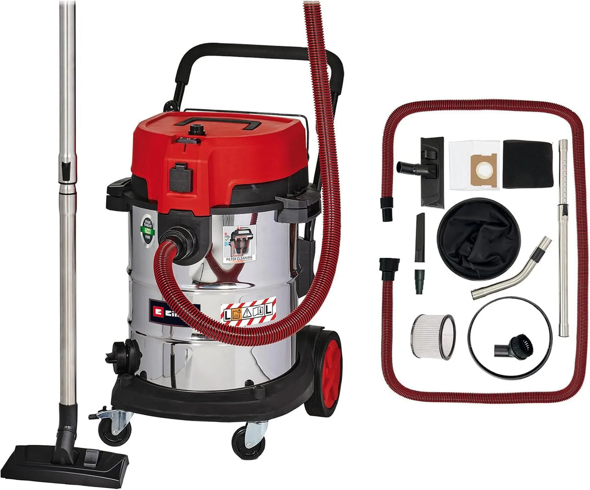 Einhell aspirateur 2350, 1 600 W, Cuve 50L, pour des poussières de valeurs MAK>1 MG, de Chantier Te-VC SACL, Classe de poussières L, m³