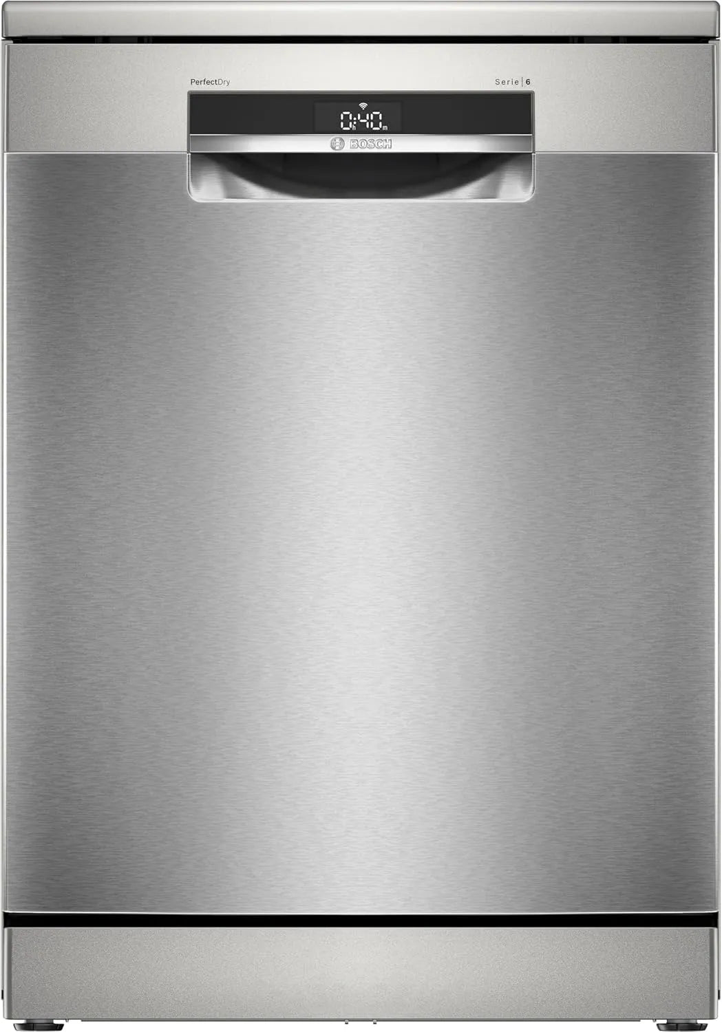 Bosch lave-vaisselle SMS6ZDI08E, Série 6, pose-libre, Inox, Silence Plus 40 dB, 13 couverts, Home Connect