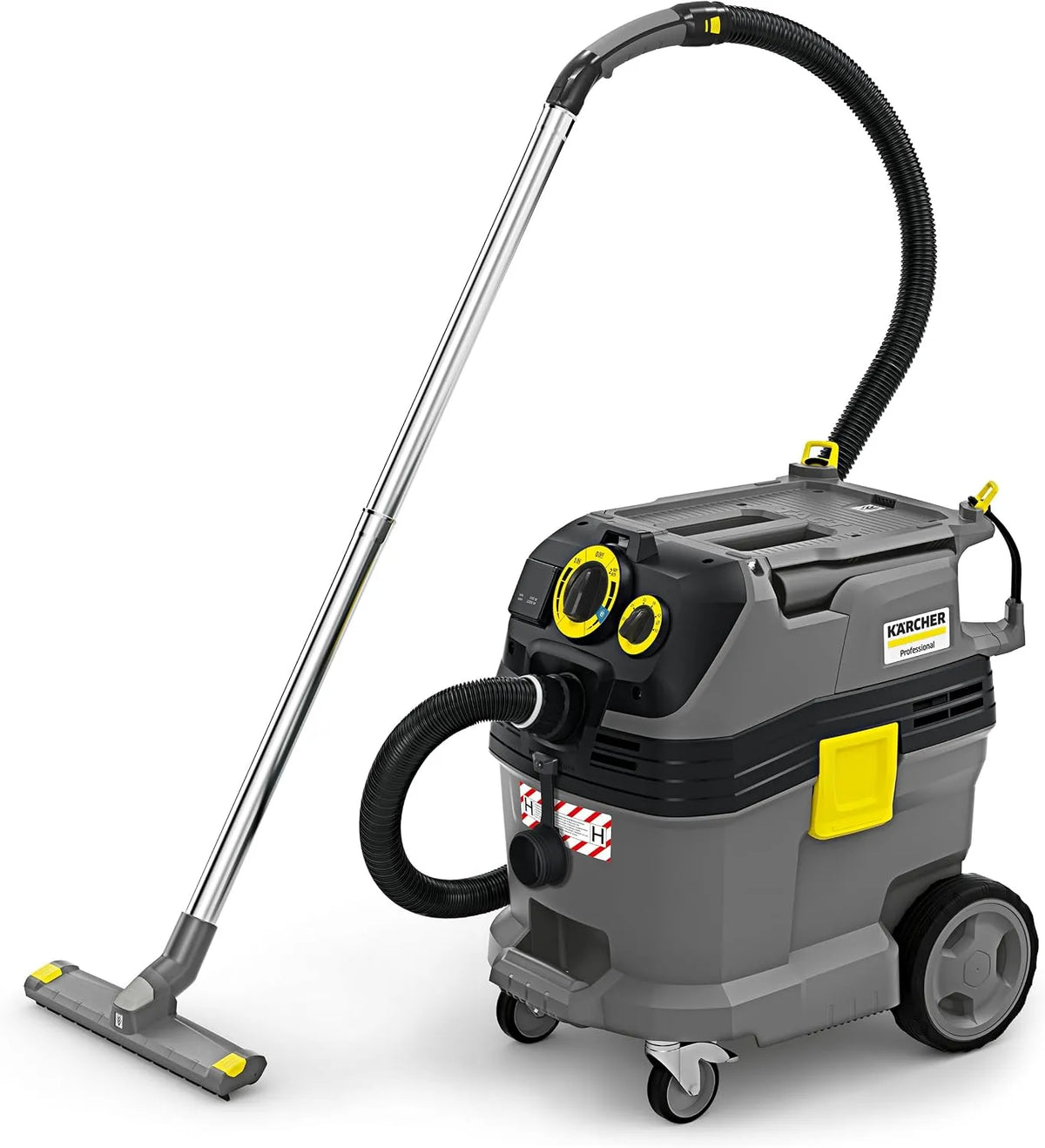 Kärcher aspirateur, Eau et poussière NT 30/1 Tact Te H, Flexible d'aspiration de 4 m, Puissance: Max. 1380 W, réservoir en Plastique de 30 l