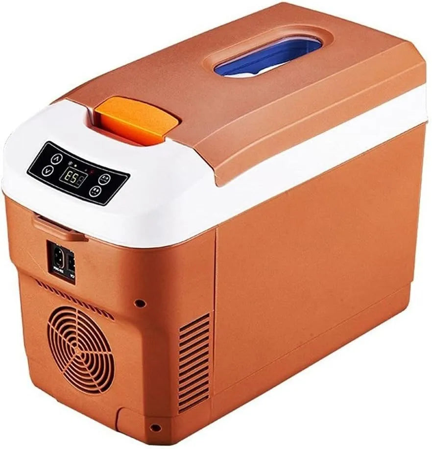 Réfrigérateur, Color: 2, de Voiture 10L Mini 12V, tension 24V Accueil Gros camions et Bus Disponibles Portable IceBox Petit congélateur