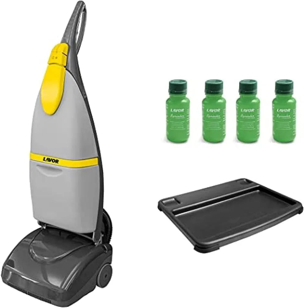 Sprinter 1015 Lavor Autolaveuse, 4 Bouteilles de Détergent Incluses, Rendement Horaire Max. mq, finition grise, 1000 Watt