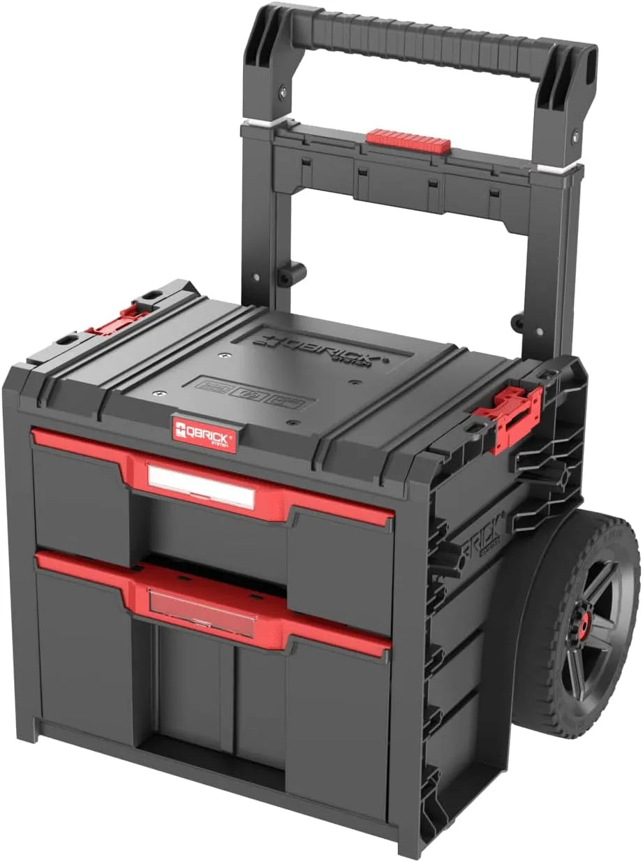 Outils mobile, capacité de 9,5 l et 12 l, avec tiroirs: la boîte à outils Qbrick combine 2 tiroirs spacieux d'une, pour les outils et accessoires.