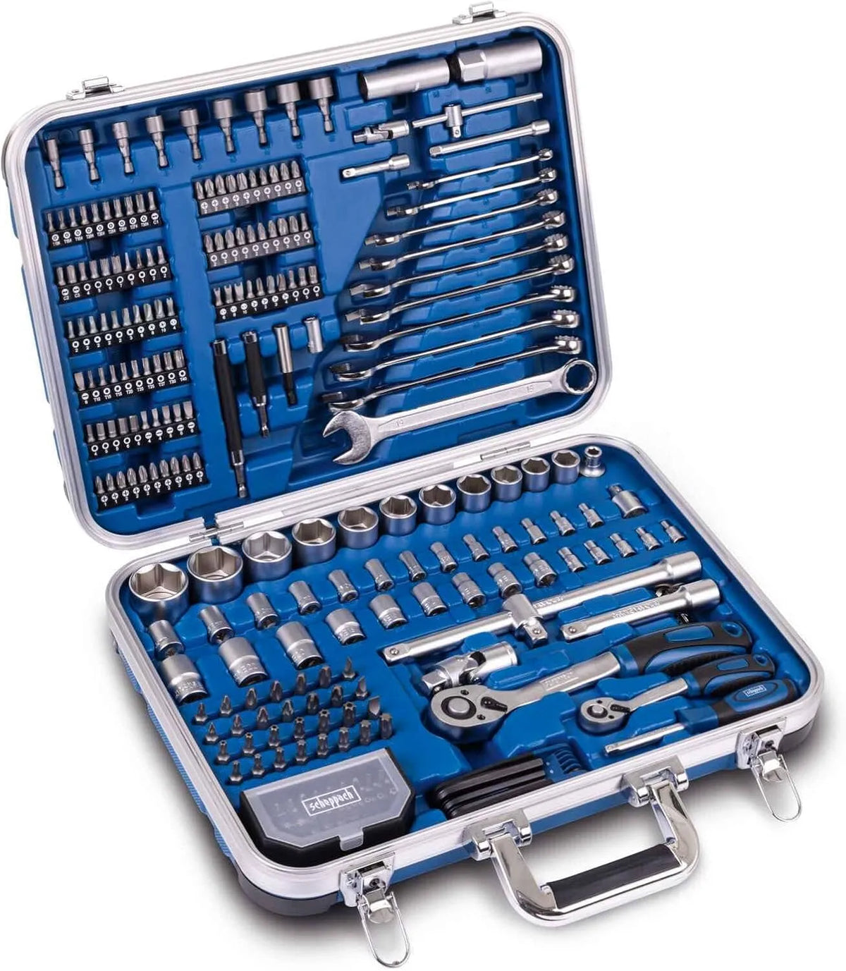Scheppach modèle, 233 outils TB235, C t multi outils, Outils en acier chrome vanadium, Mallette à outils, Clés, embouts, tournevis